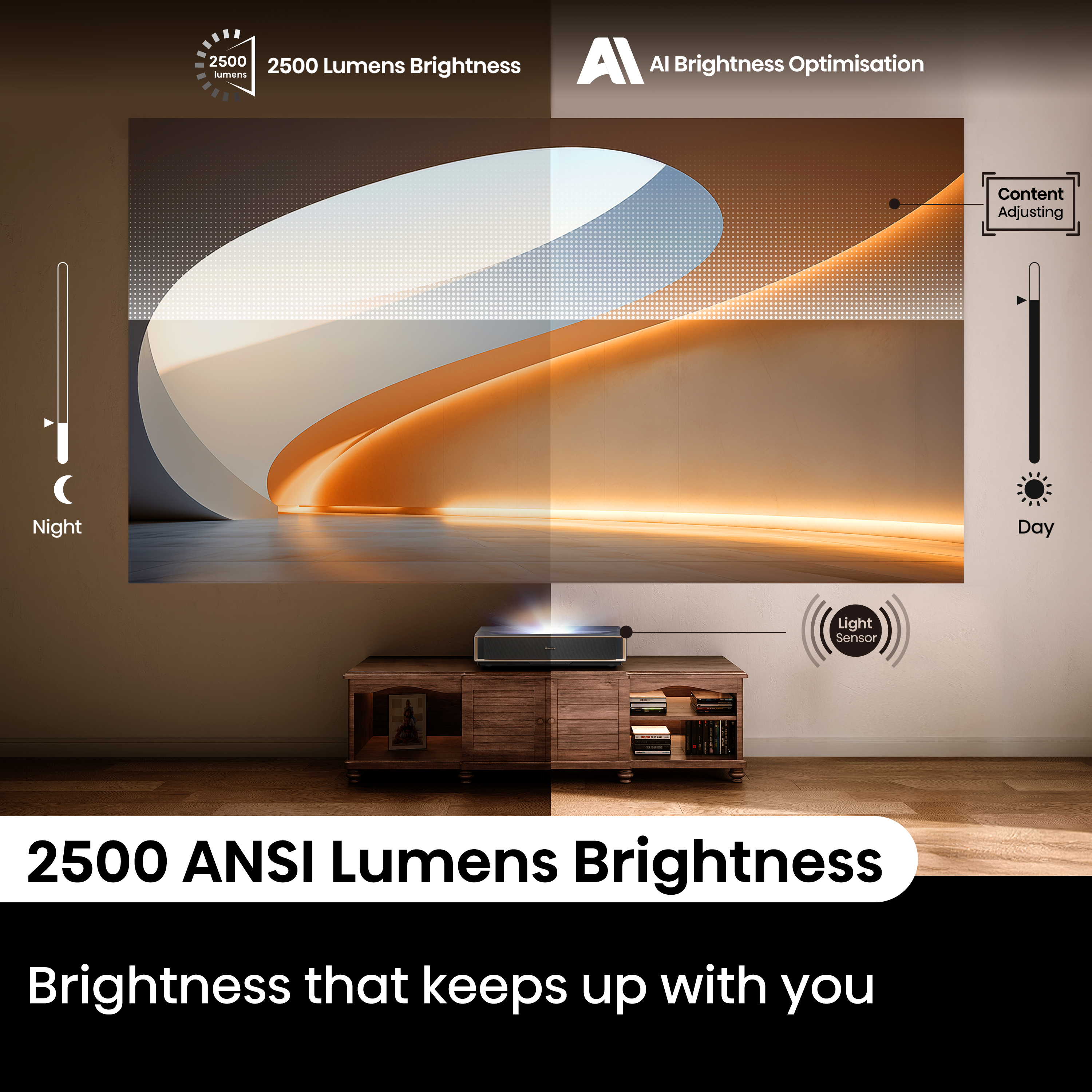 80''-150'' PT1 4K TriChroma Laser Cinema 80''-150'' PT1 4K TriChroma Laser Cinema