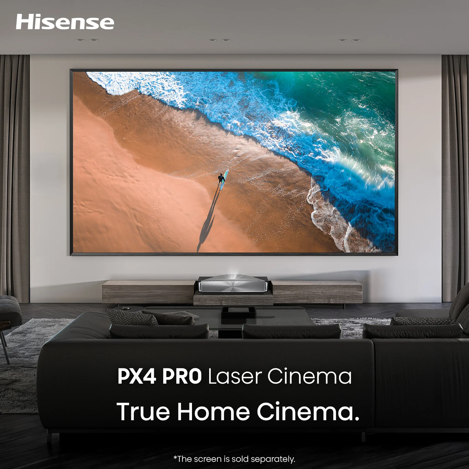 PX4 PRO 80"–200" 4K RGB Triple Laser Cinema UST Projector PX4 PRO 80"–200" 4K RGB Triple Laser Cinema UST Projector