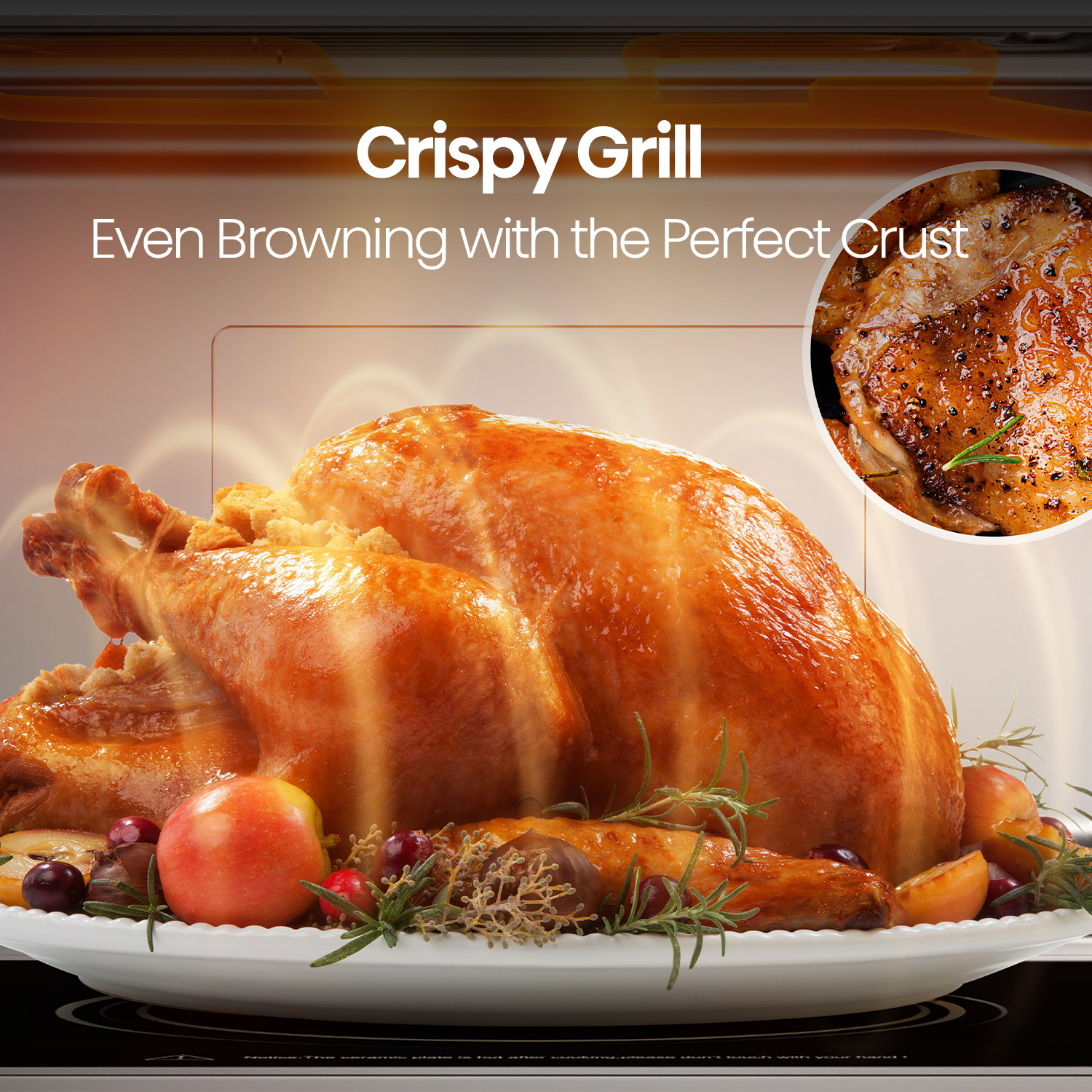 30L 1000W Inverter Dark Stainless Flatbed Microwave 30L 1000W Inverter Dark Stainless Flatbed Microwave