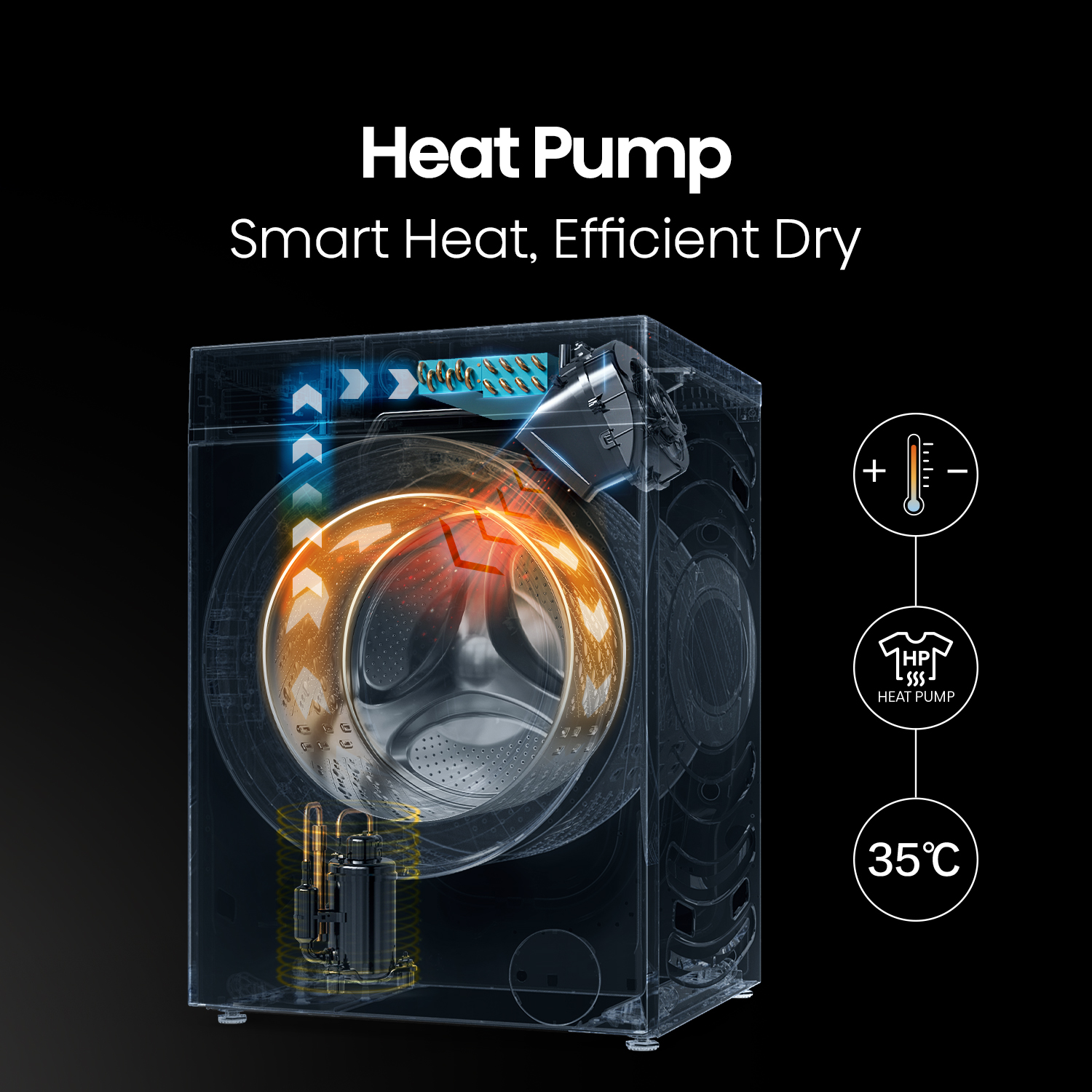 Heat Pump Combo 12kg/8kg - Series 8i (2025) Heat Pump Combo 12kg/8kg - Series 8i (2025)