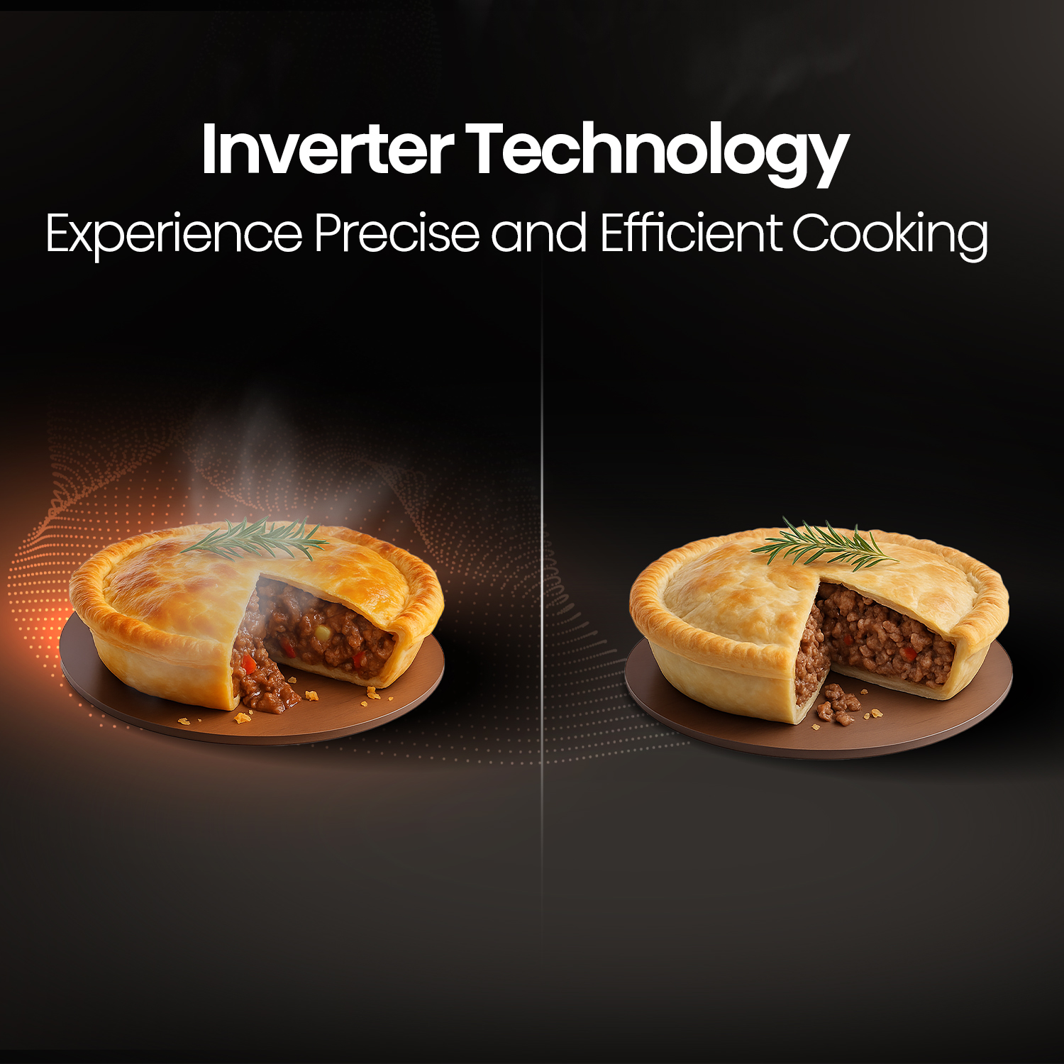 30L 1000W Inverter Dark Stainless Flatbed Microwave 30L 1000W Inverter Dark Stainless Flatbed Microwave