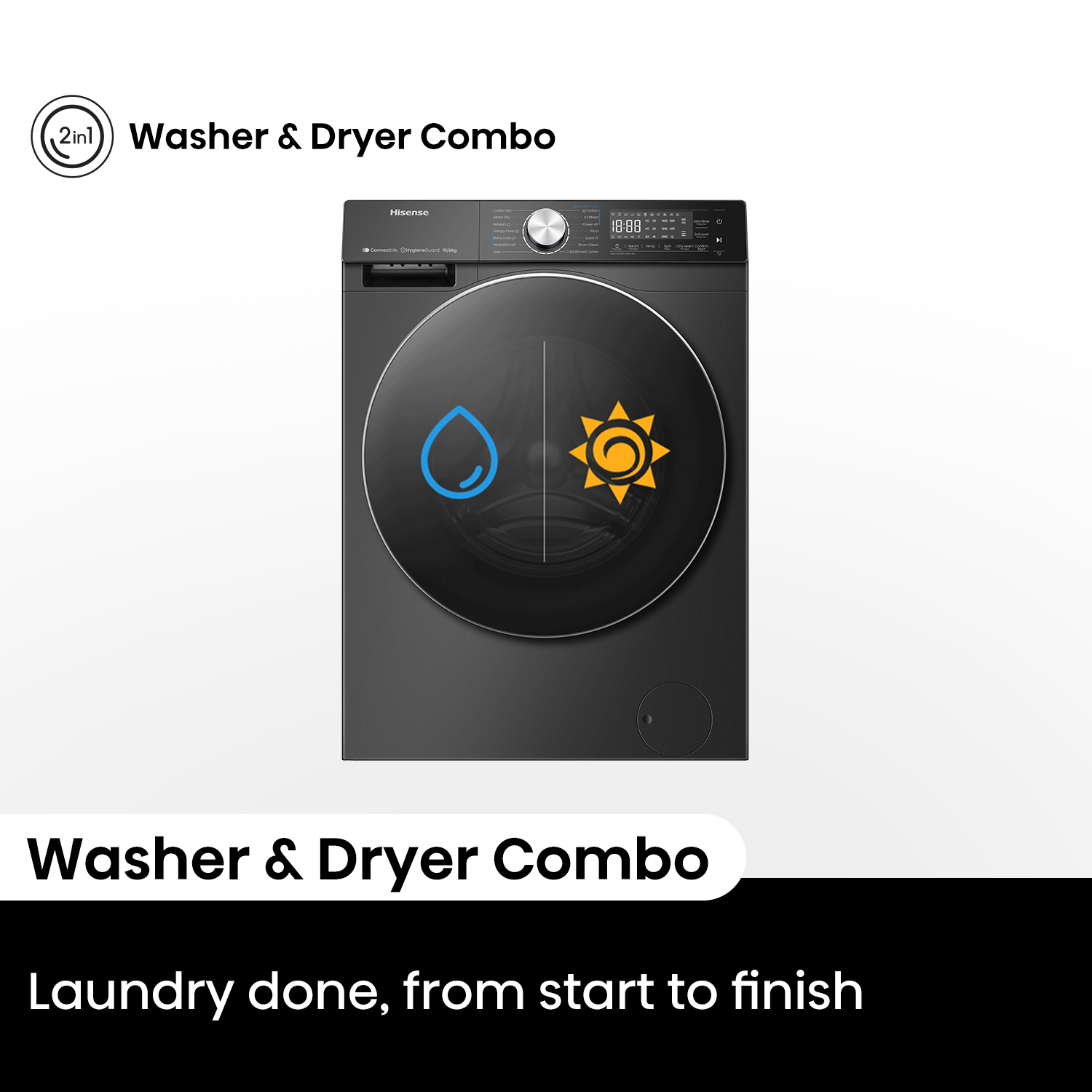 10kg/6kg Series 7 Front Load Combo 10kg/6kg Series 7 Front Load Combo