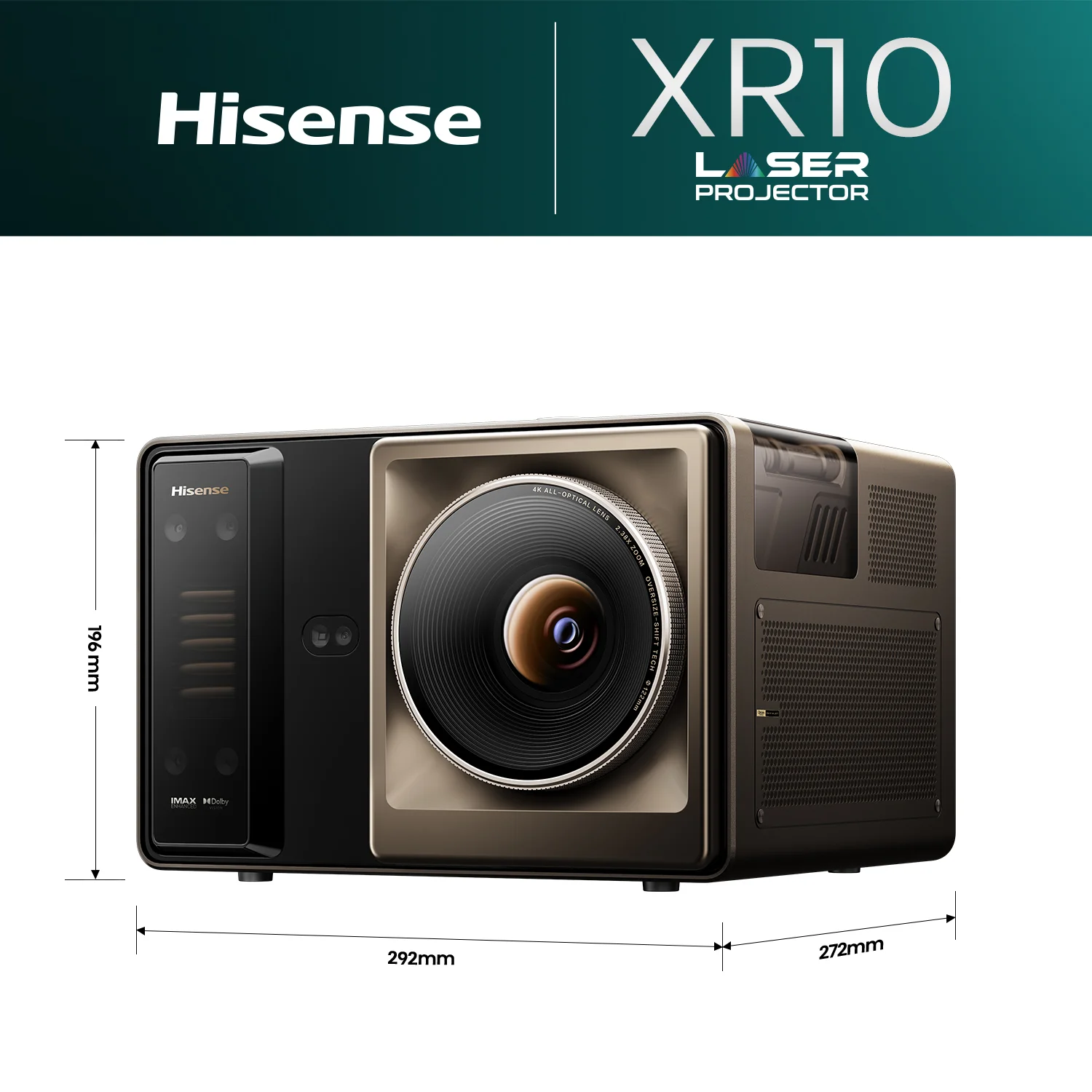 XR10 65''-300'' 4K 6000 Lumens Triple Laser Projector XR10 65''-300'' 4K 6000 Lumens Triple Laser Projector