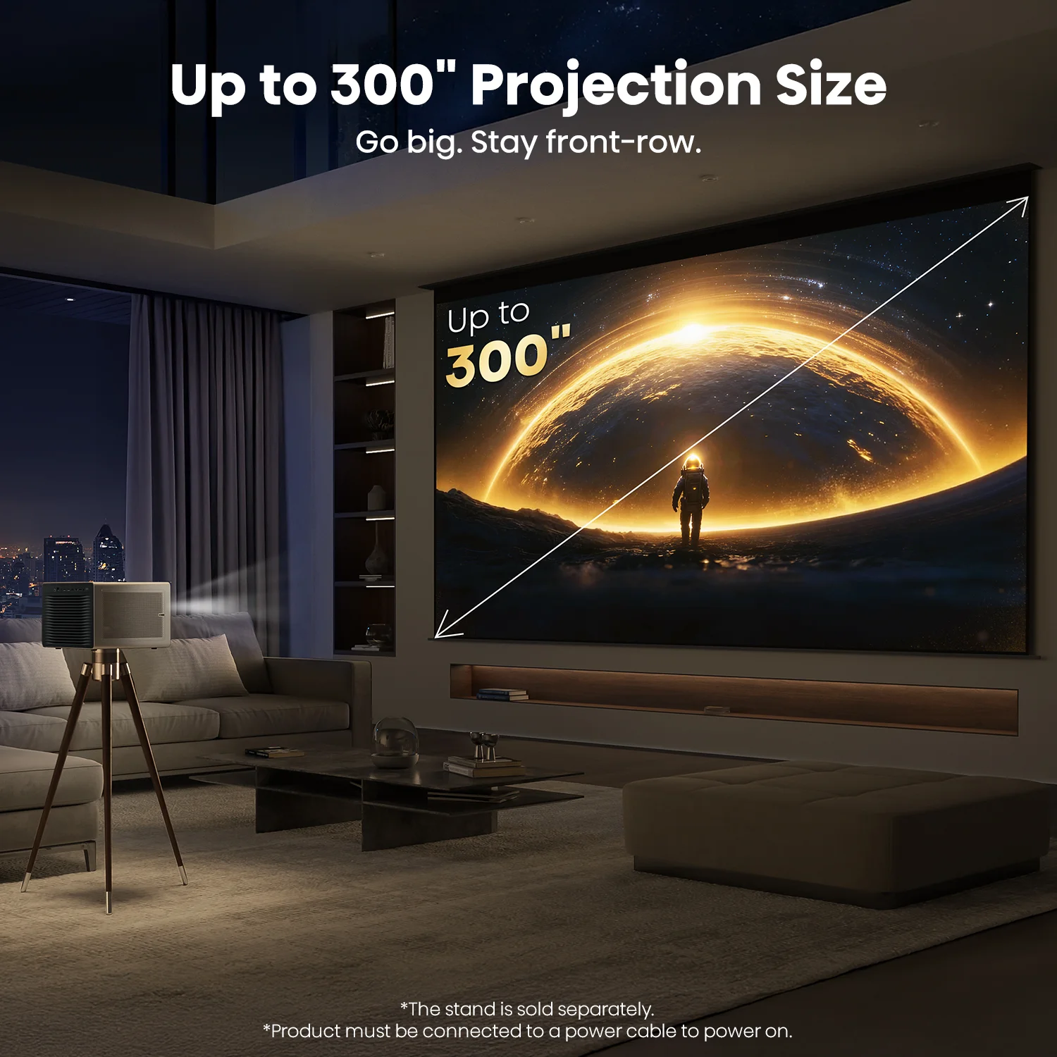 XR10 65''-300'' 4K 6000 Lumens Triple Laser Projector XR10 65''-300'' 4K 6000 Lumens Triple Laser Projector